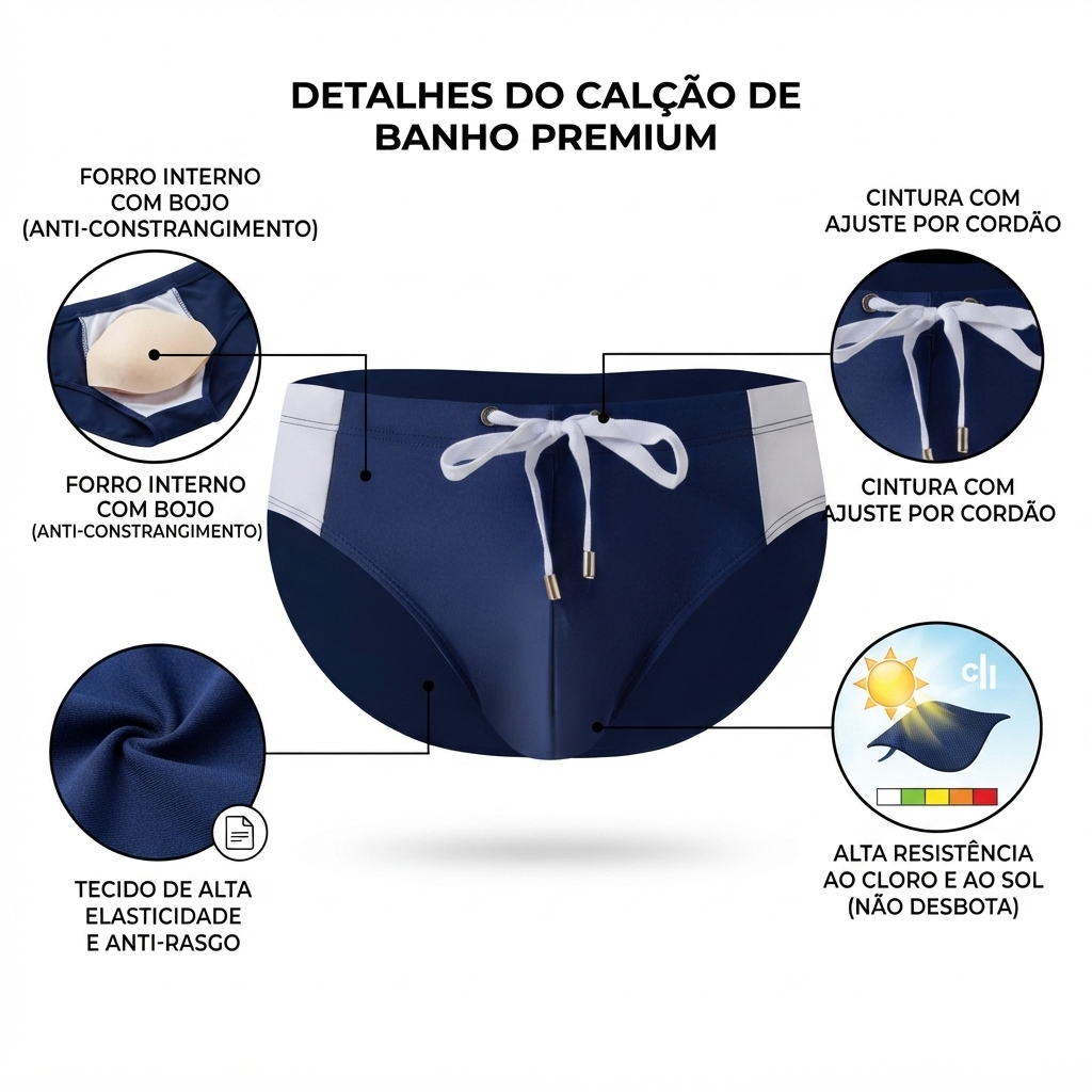 Z&D Lingerie Sungas Masculinas Cuecas Cavadas De Cor Bloco Fita Colorida Tendênc