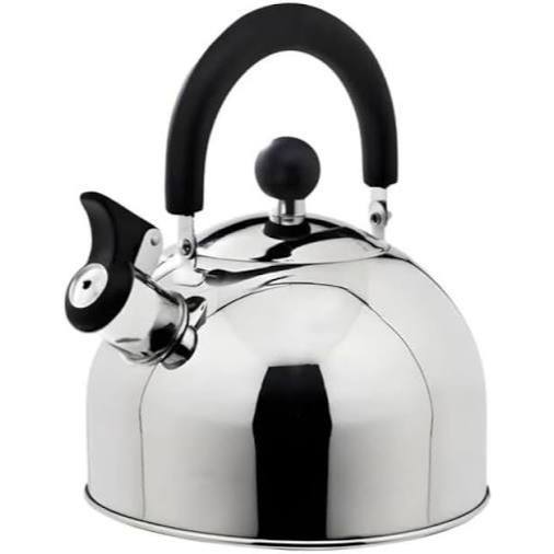Chaleira em Inox com Cabo Móvel Soft 2 Litros com Apito