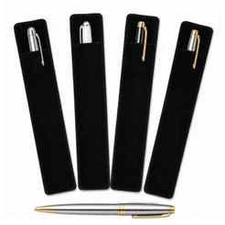 Kit Estojo Veludo Preto para Canetas Proteção e Elegância