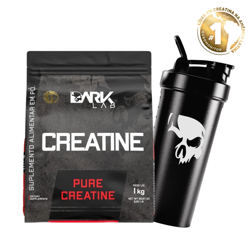 Creatina Monohidratada 1kg Refil Dark Lab