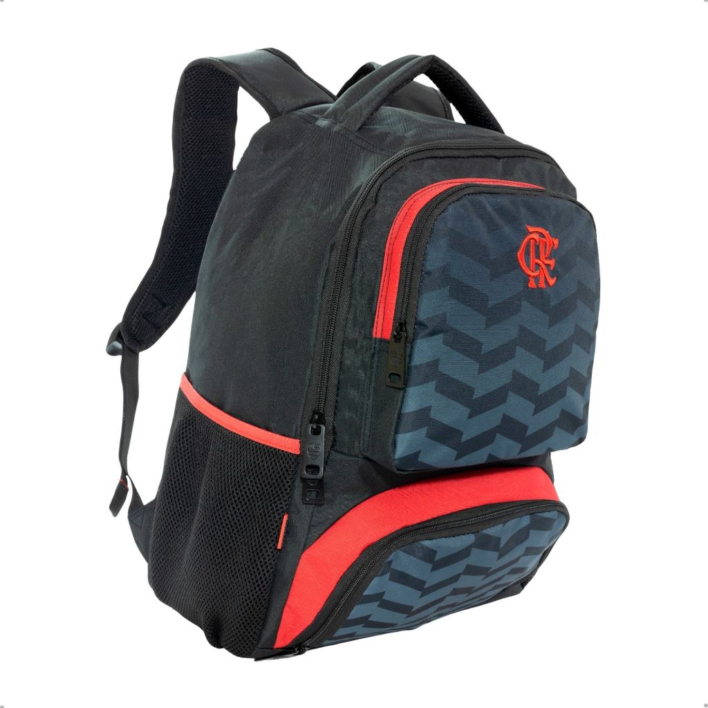 Mochila, Estojo Juvenil Esportiva Flamengo Original Licenciada - 45x35cm Xeryus · foto 2