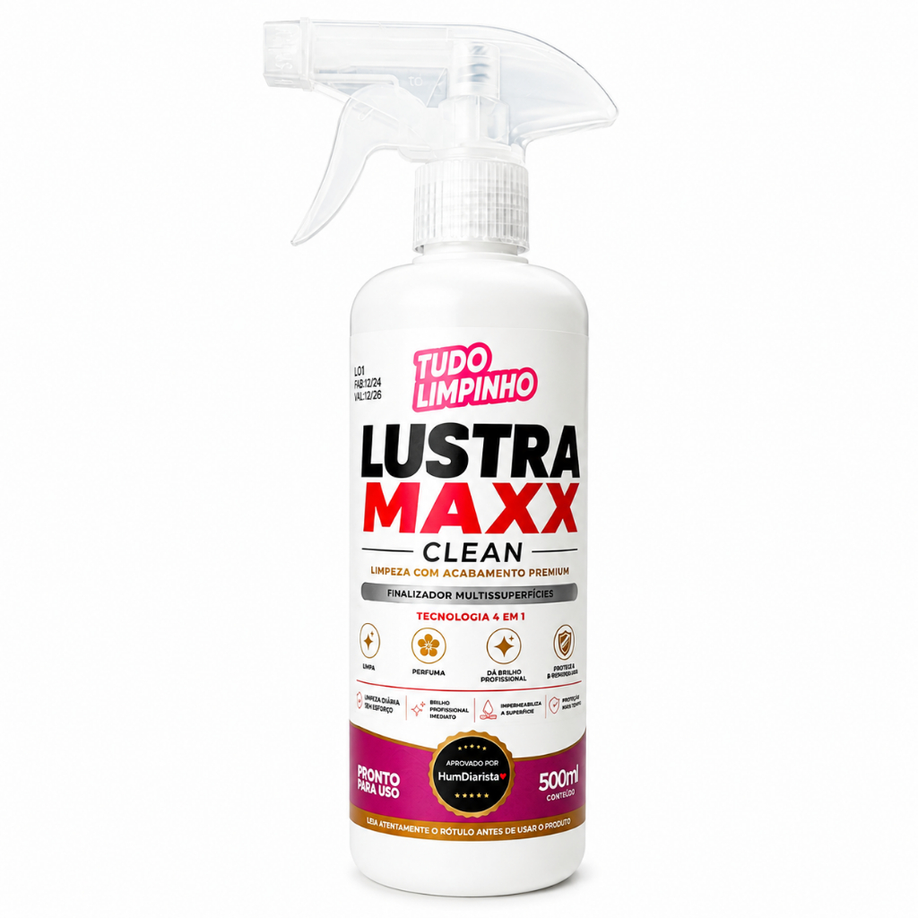 LUSTRA MAXX MULTISSUPERFÍCIES TUDO LIMPINHO