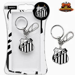 CHAVEIRO METAL RESINADO ORIGINAL SANTOS
