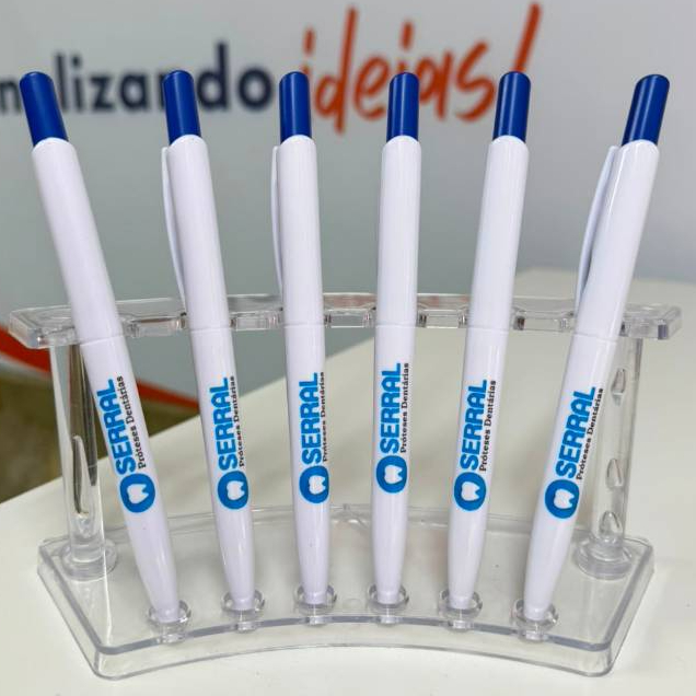 Caneta Plástica Personalizada