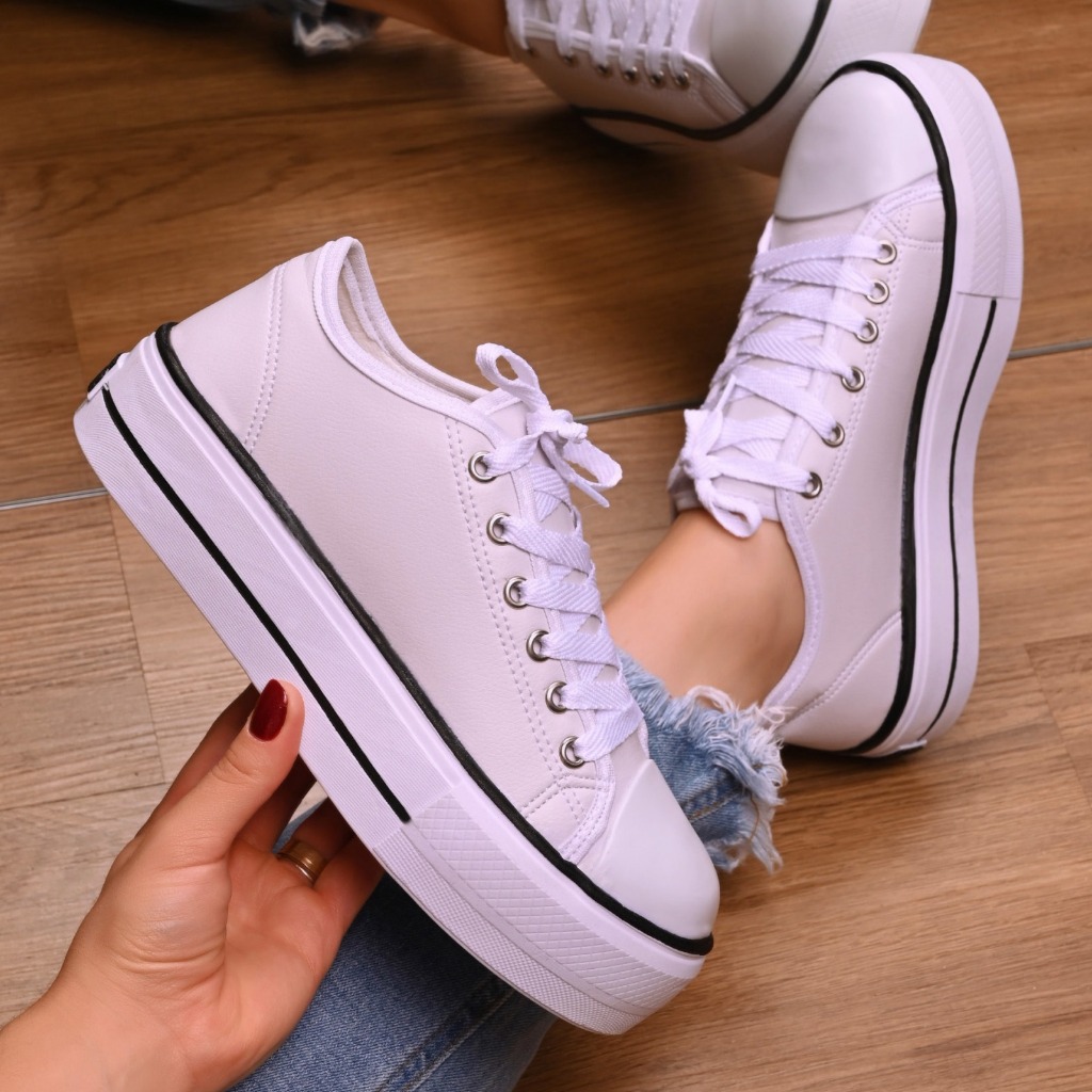 Tenis Feminino Blogueira Tendencia Macio Confortavel Envio Rapido