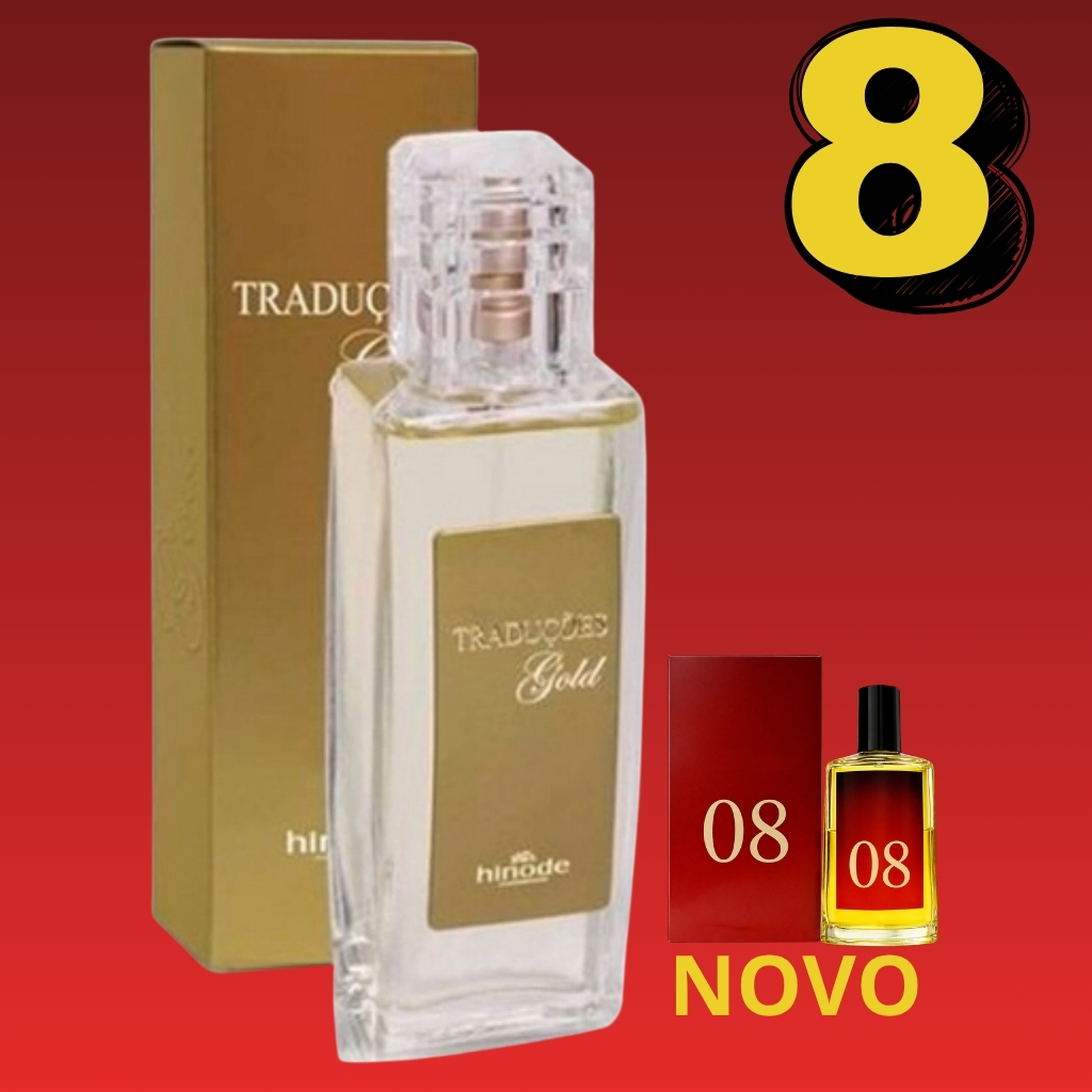 Perfume Feminino Gold Nº08 Traduções Hinode 50ml/100ml - D&G