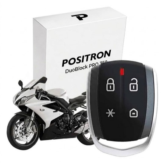 Alarme Moto Universal Positron Duoblock Px G8 350 Controle Presença