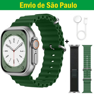 Relógio Inteligente T800 Ultra Smartwatch S20 UltraMAX Digital Masculino NFC Calculadora Esportivo Feminino Relógio