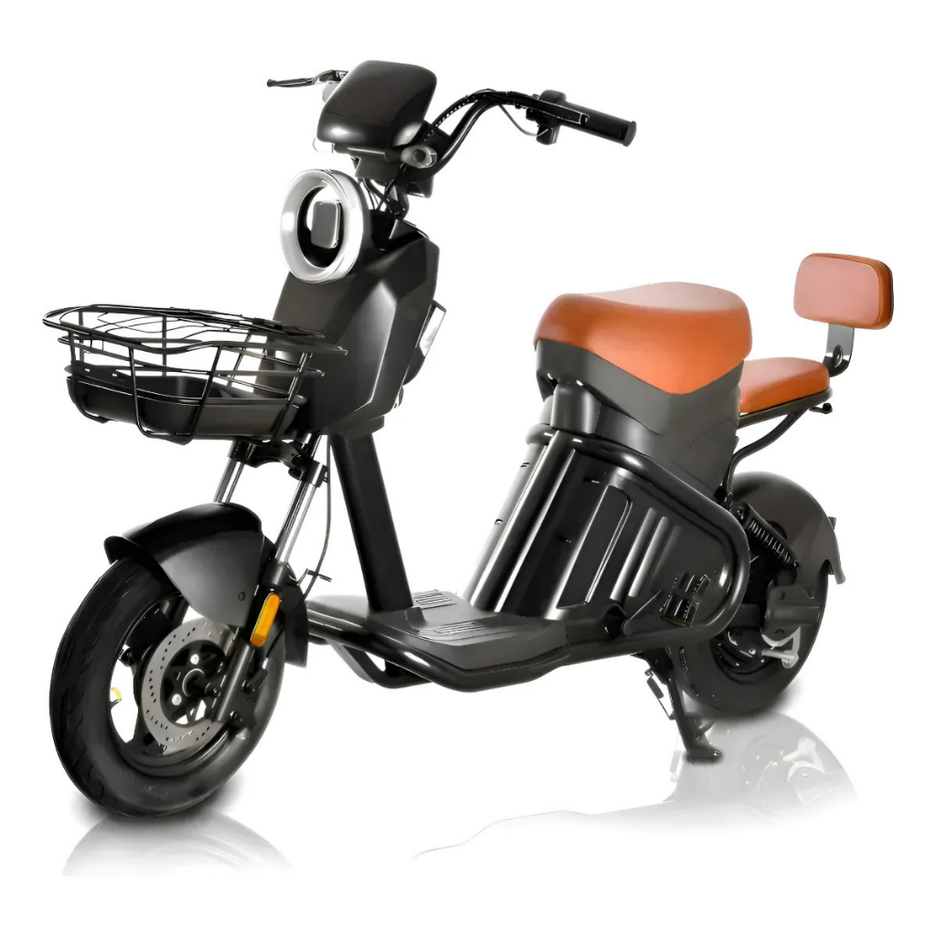 Moto Elétrica 1000W Bicicleta Bateria Lítio Removível Scooter Motinho