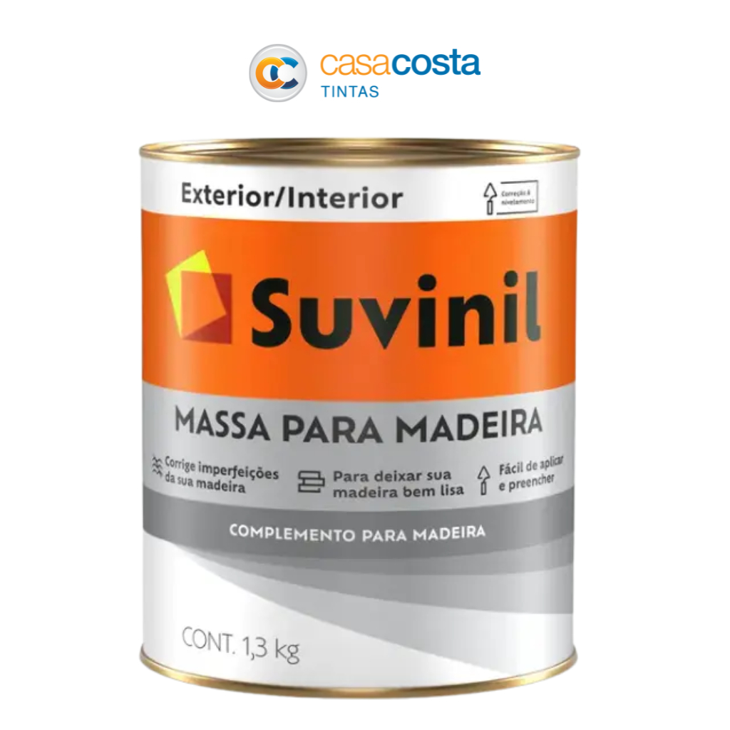 MASSA P/MADEIRA SUVINIL 1,3KG