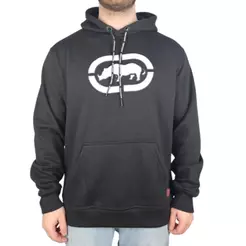 Moletom Ecko Canguru Fechado Logo Frontal
