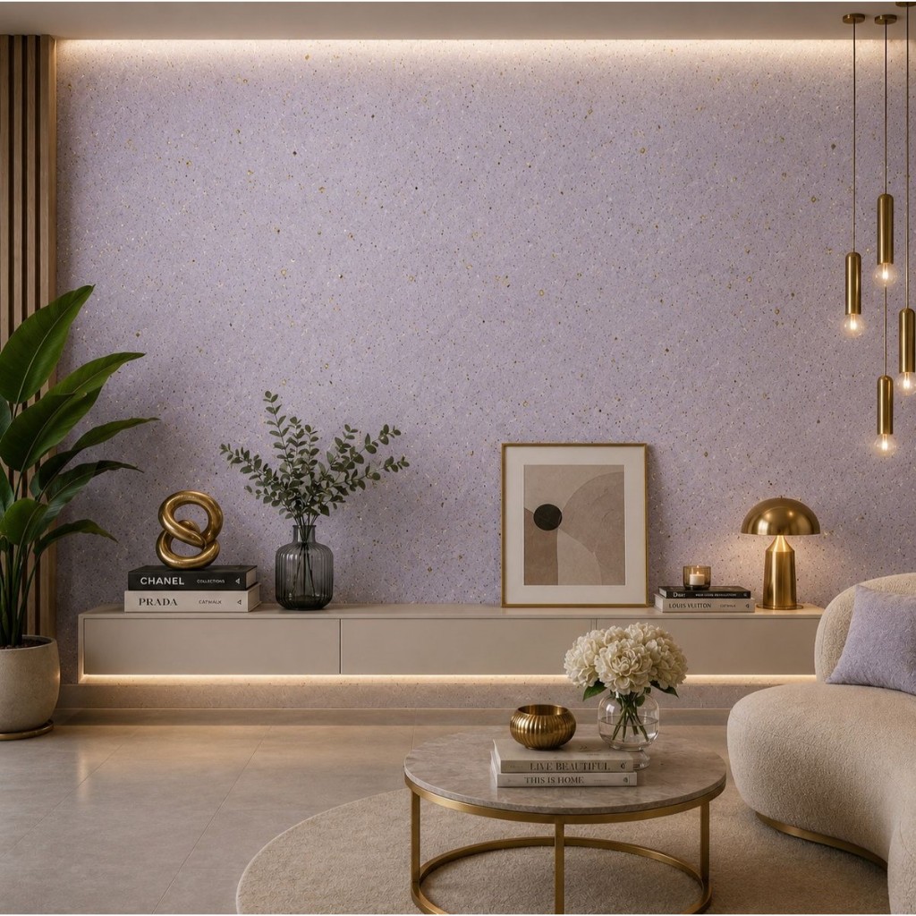 KIT Papel de Parede Líquido EuroPaper Decoração Para Quarto Sala Várias Cores — imagem 2 de 2