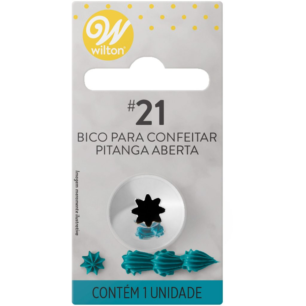 Bico De Confeitar 21 Pitanga Aberta Wilton
