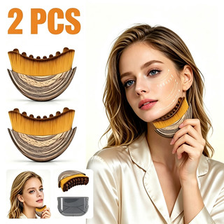 Escova Facial Drenagem Linfática Massageador Anti Inchaço Lifting Skincare Rosto Pele Gua Sha LUFE