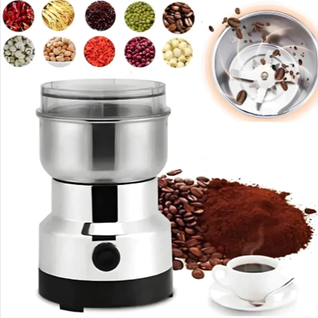 Moedor Elétrico de Grãos Multifuncional Café Grãos e Especiarias 4 Lâminas 127/220V - 200W