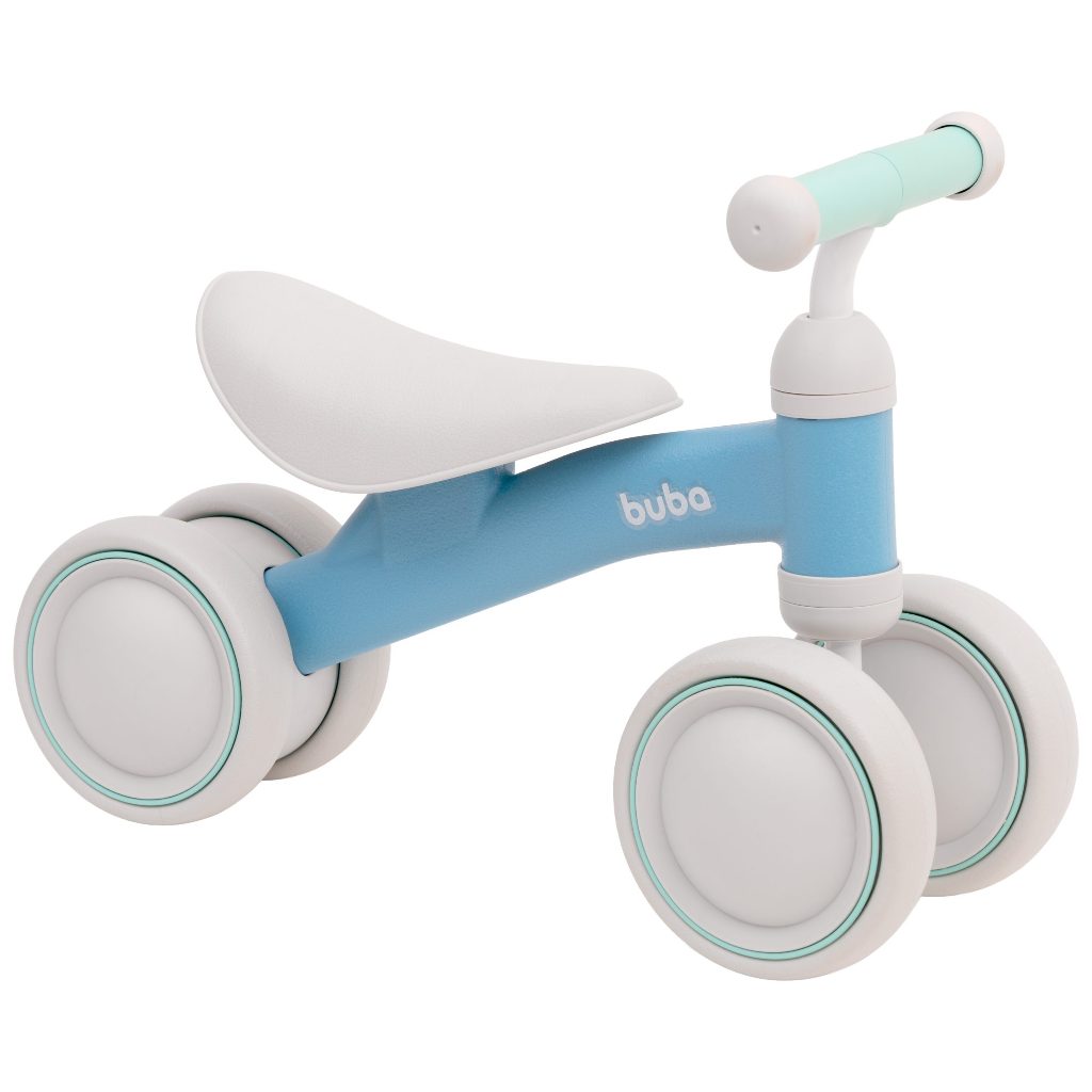 Bicicleta De Equilíbrio 4 Rodas Sem Pedal Infantil Criança do Bebê Buba