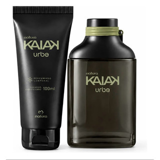 kit presente kayak urbe deo colonia perfumada e shampoo corpo e rosto