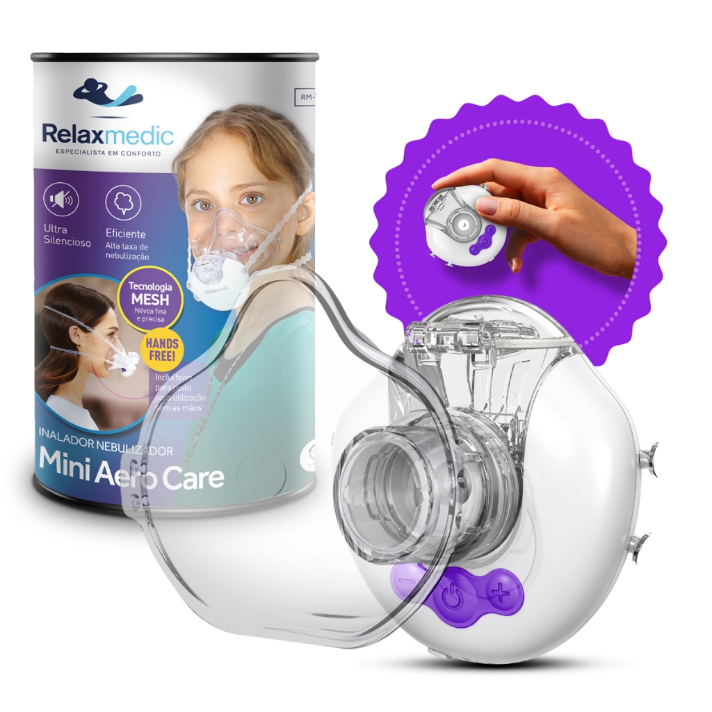Inalador Nebulizador Mini Aero Care Relaxmedic