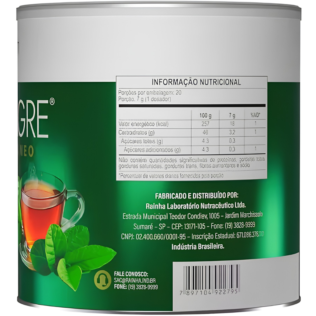 Chá Solúvel Instantâneo Thermo 140g Nutrilibrium Original — imagem 2 de 2