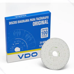 Disco Tacografo Diario VDO 125KM/H 1 Dia 14024005F