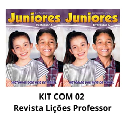 KIT COM 02 Revista Lições Bíblica Juniores Professor 4º Trimestre 2026