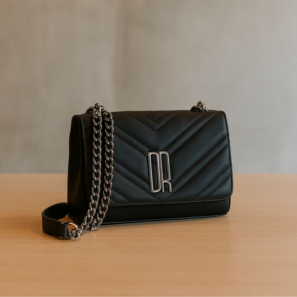 Bolsa Feminina Transversal Pequena De Lado Alça De Corrente Enviamos Rápido