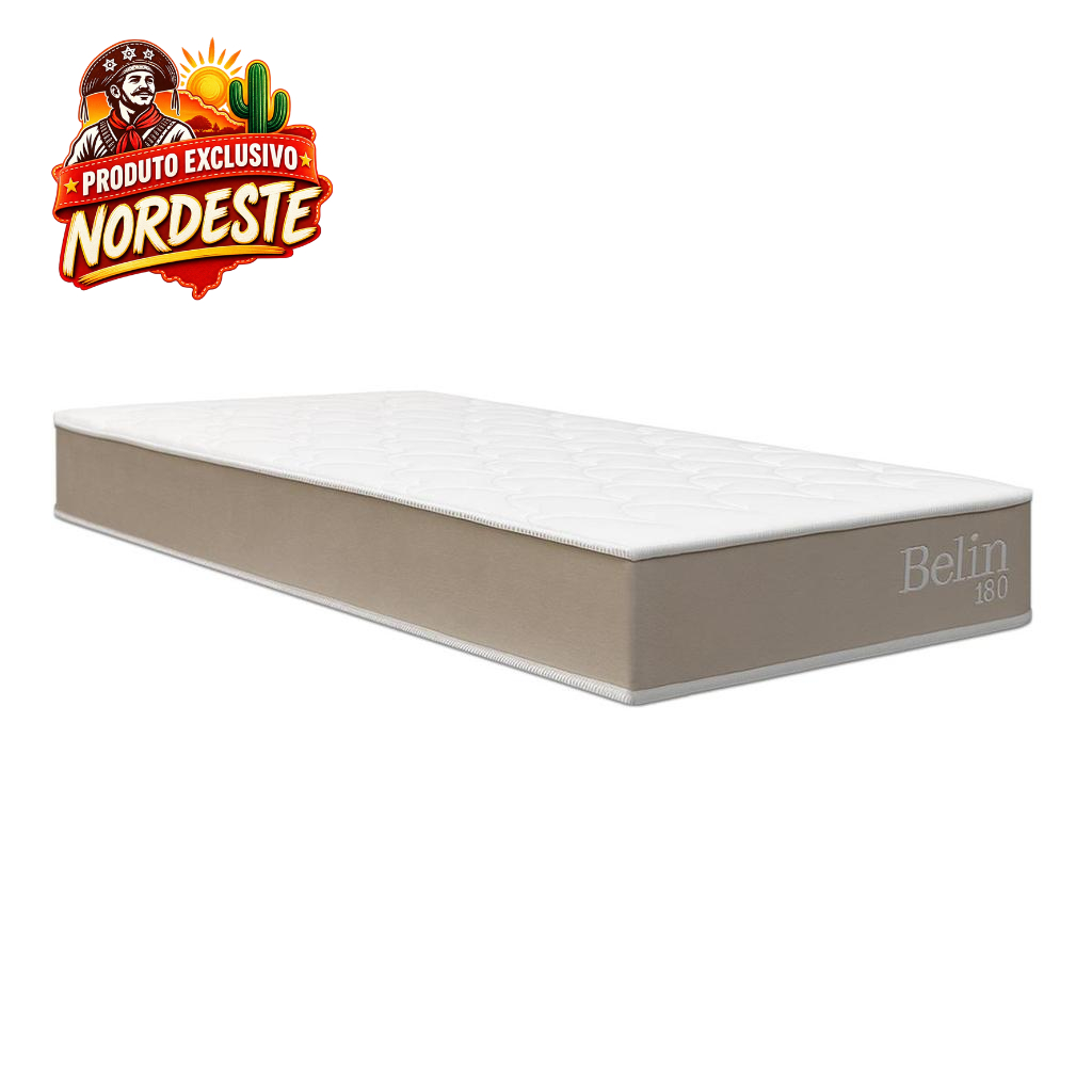 Colchão de Espuma D33 Double Face Belin Solteiro 88cm
