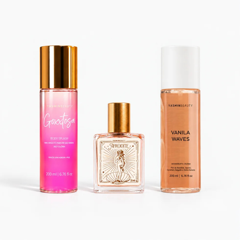 Kit Afrodite Obsession - Fragrância Afrodite + Body Splash Vanilla Waves + Goxxtosa (gratis)