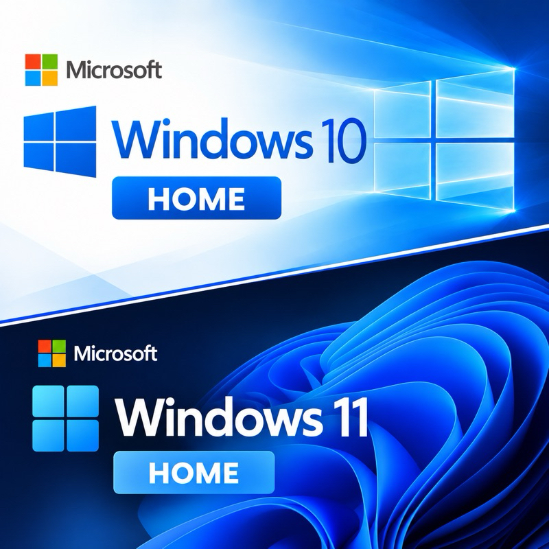 Chave de Ativação Windows 10 Windows 11 Home OEM - Licença Original com NF