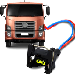 CHICOTE SENSOR TEMPERADURA ATUADOR ILUMINAÇÃO 2 VIAS MB VW FORD FIAT TC 102.1005/ETE 7743/MD 19144