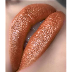 Batom Cobre Metalizado Luv Lips Cupid | Cremoso, Hidratante e Vegano | Alta Pigmentação