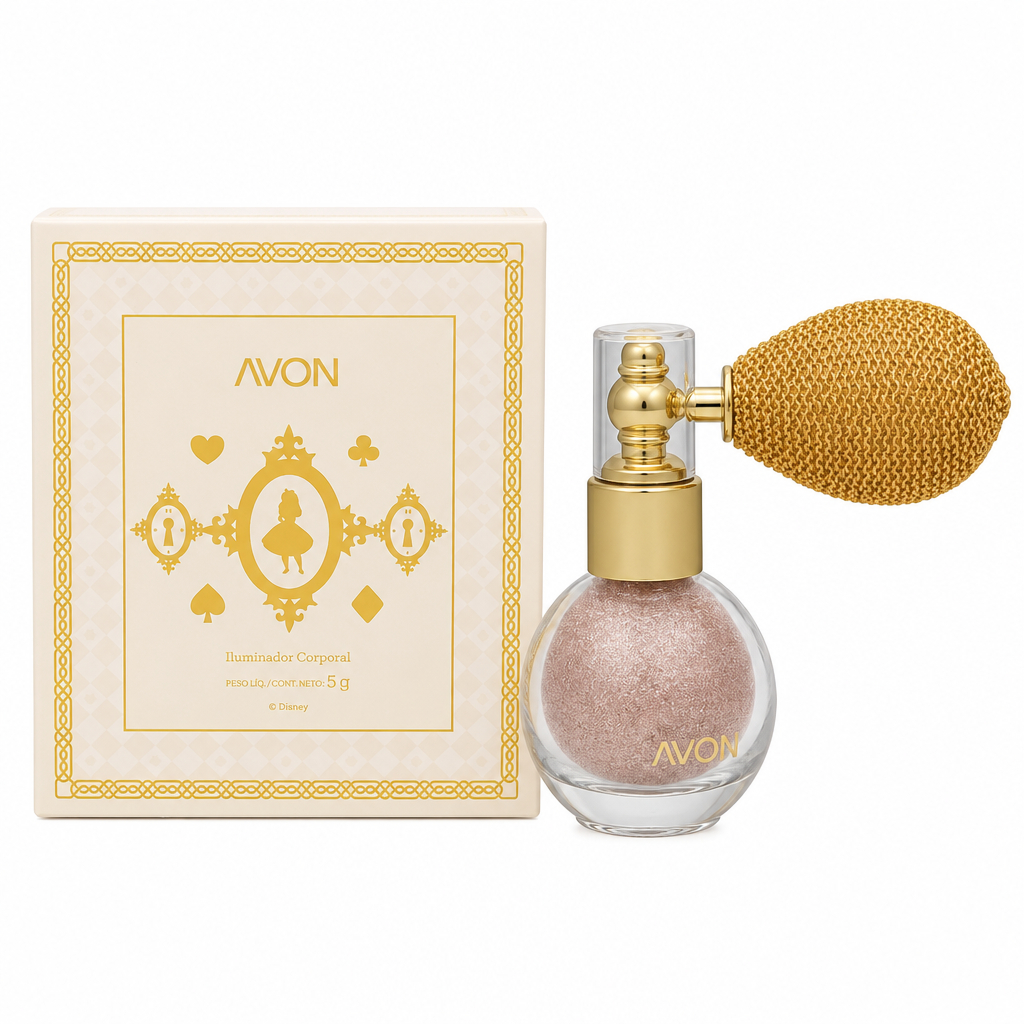 Avon Iluminador Corporal Alice no País das Maravilhas 5g