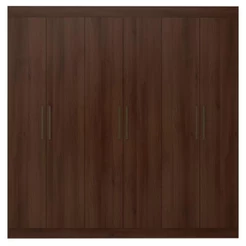 Guarda-Roupa Casal Ville com 6 Portas e 2 Gavetas Bartira
