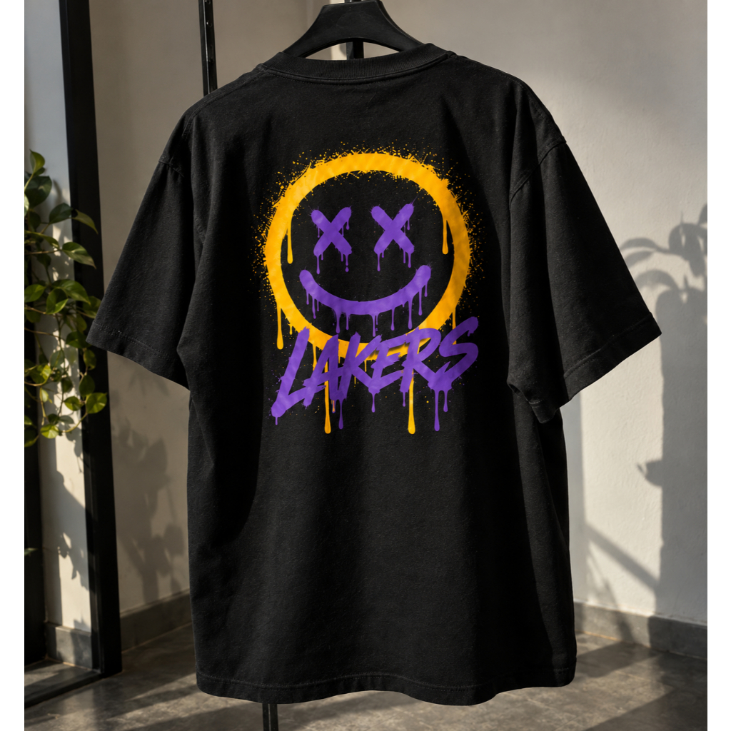 Camiseta Basketball Masculina 100% Algodão Premium Estampada Streetwear Casual Unissex