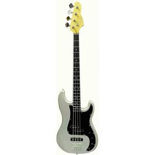 Contrabaixo Giannini GP-100 4 Cordas Silver Escudo Preto Standard