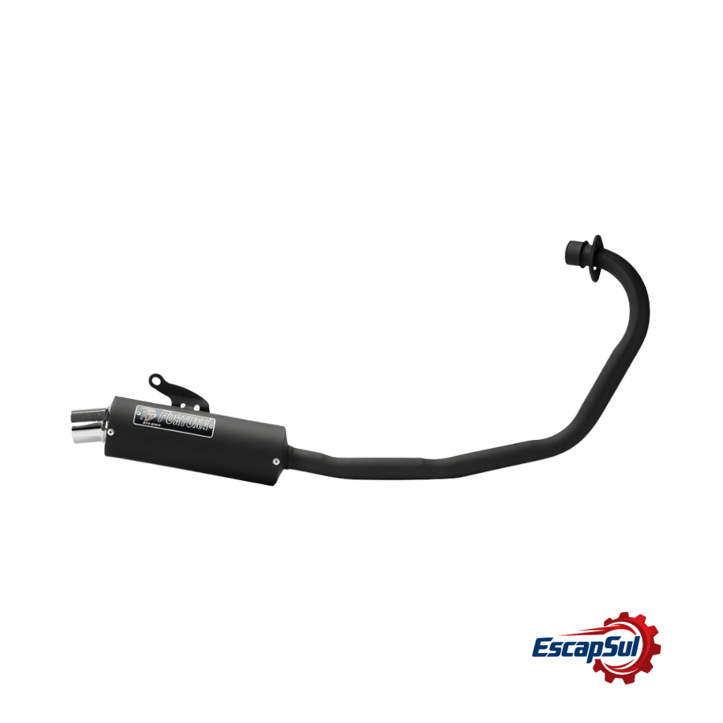 Escapamento Titan 150 Ex/ Esdi 2014/2015 Mini Turbo Fortuna