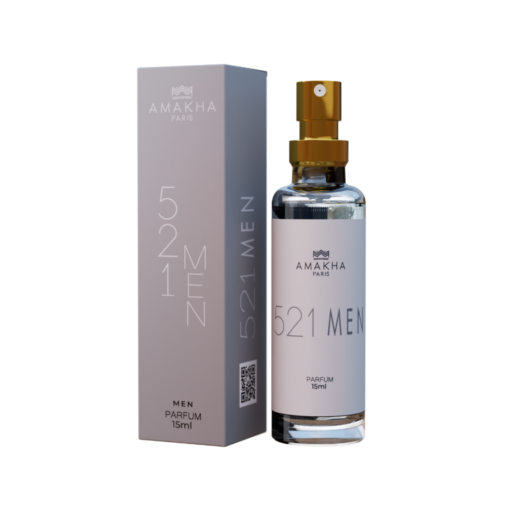 Deo Colônia Masculino 521 Men 15ml - Amakha Paris