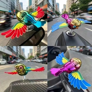 Enfeite Criativo de Pássaro para Veículos Asas que Batem Adequado para Carros  Motos  Bicicletas Elétricas e Capacete