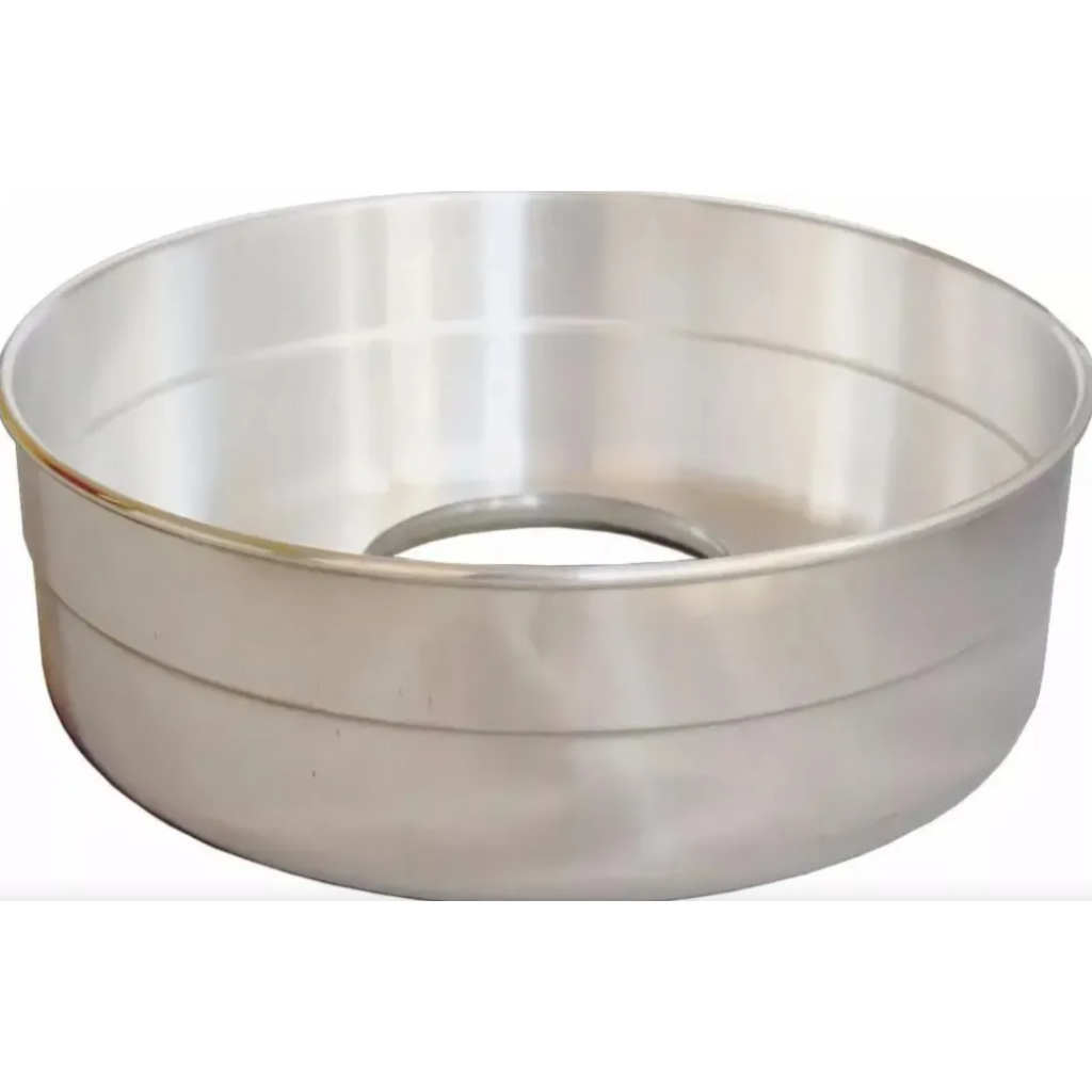 Bacia Em Alumínio Laminado Para Máquina De Algodão Doce 43cm (saldo, com pequenos detalhes estéticos)