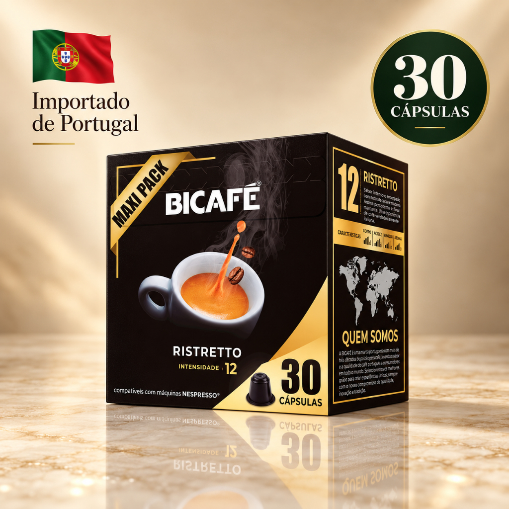 Maxi Pack 30 Cápsulas De Café Ristretto Para Maquinas Nespresso
