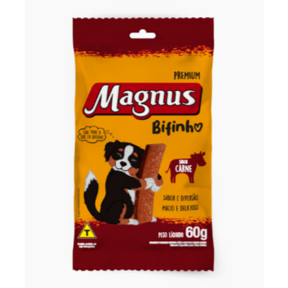(H) Bifinho Magnus Sabor Carne Mastigáveis Para Cães 500gr — imagem 2 de 2