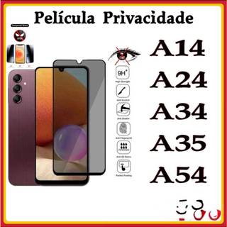 Película Privacidade 3D Anti Spy Samsung A14 A24 A34 A35 A54