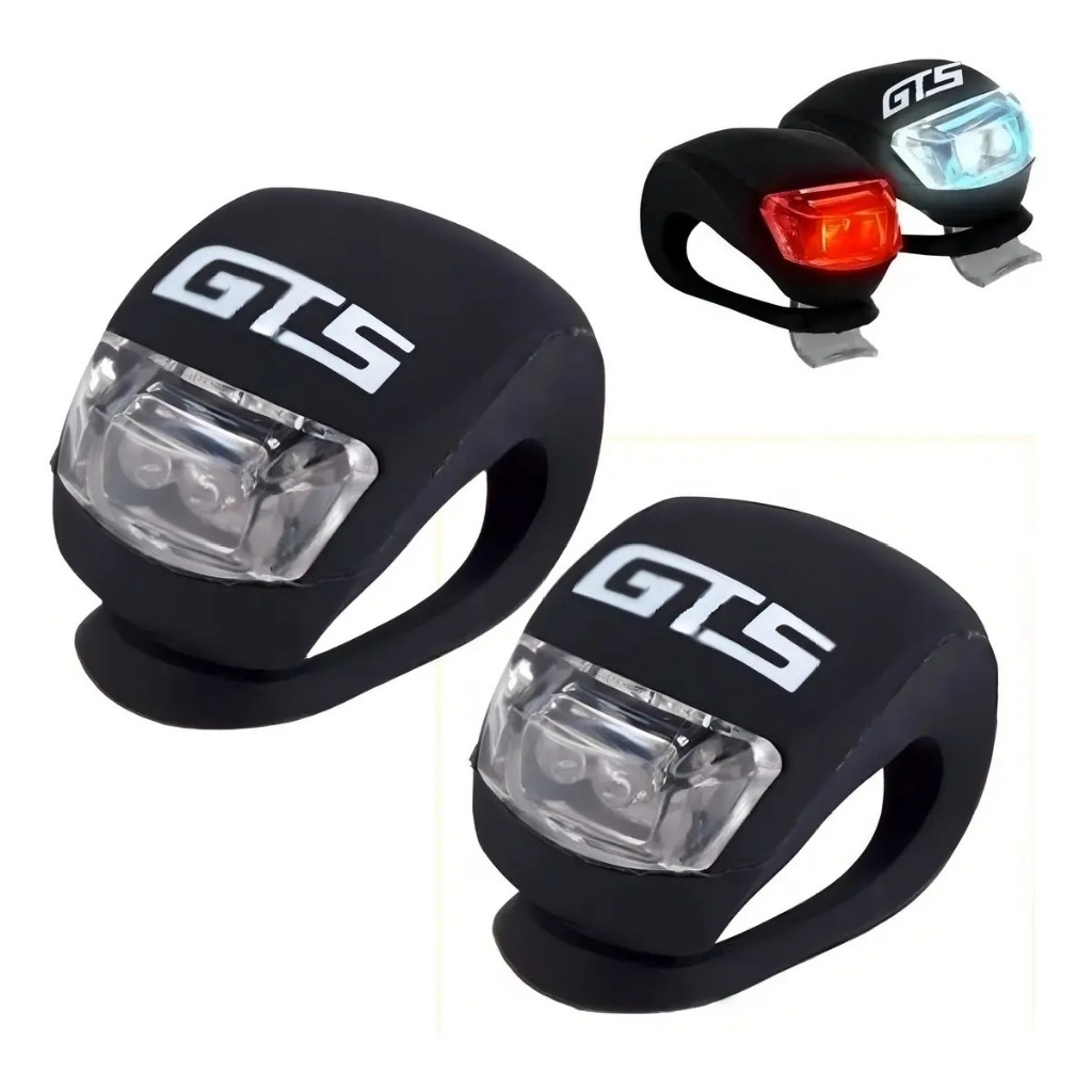 LANTERNA TRASEIRA GTS SINALIZADOR PISCA ALERTA LED 200 LUMENS RESISTENTE À ÁGUA
