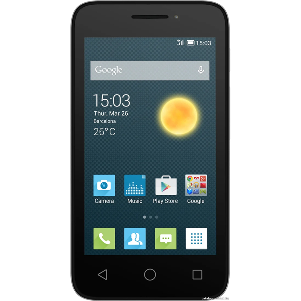 Celular Alcatel OneTouch Pixi 3 3.5'' Dual Sim 4GB 512MB RAM