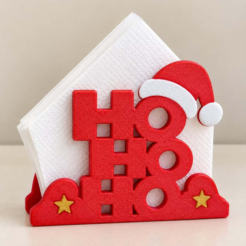Porta Guardanapo Natal Decoração de Mesa Posta Natalina Luxo Envio Rápido