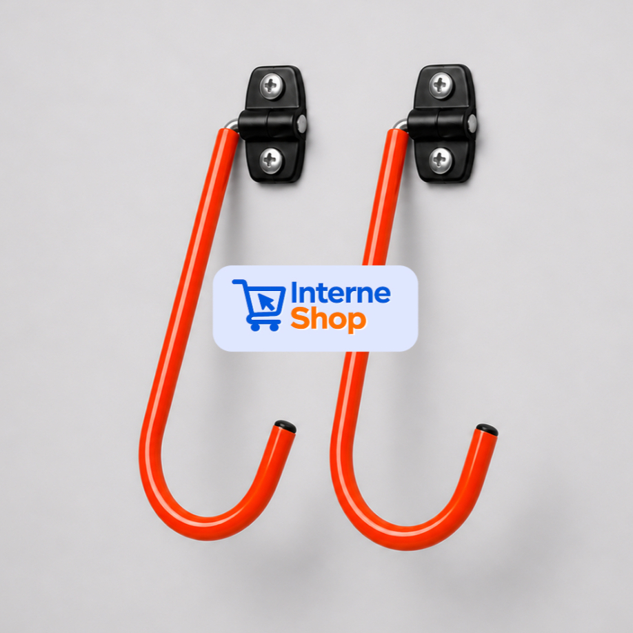 Kit 2 Suportes para Bicicleta de Parede - Gancho Vertical Bike Universal Reforçado - Edição LIMITADA