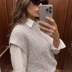 Colete Regata casual moda blogueira Coletinho trico moda