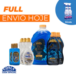 Kit Coala Mega Limpeza Perfumada The Queen + Brinde 2 Passa Fácil Zulu Perfumes - 10 Itens