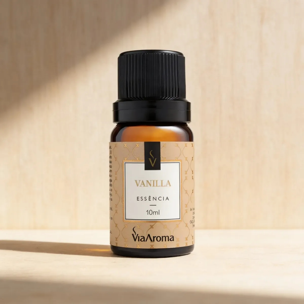 Essência Vanilla Via Aroma 10ml Difusor Elétrico Baunilha Doce Original — imagem 2 de 2