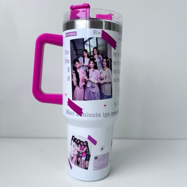 Copo Térmico 1200ml Illit K Pop Personalizado com Nome · Garrafa Inox Illit K Pop